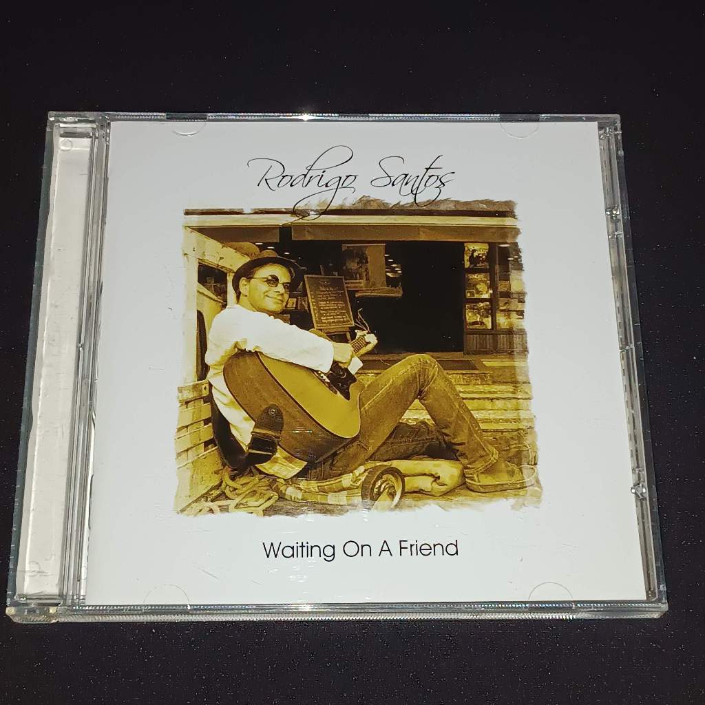 CD Rodrigo Santos - Waiting On A Friend (Selo Discobertas) 2010 Original RARO
