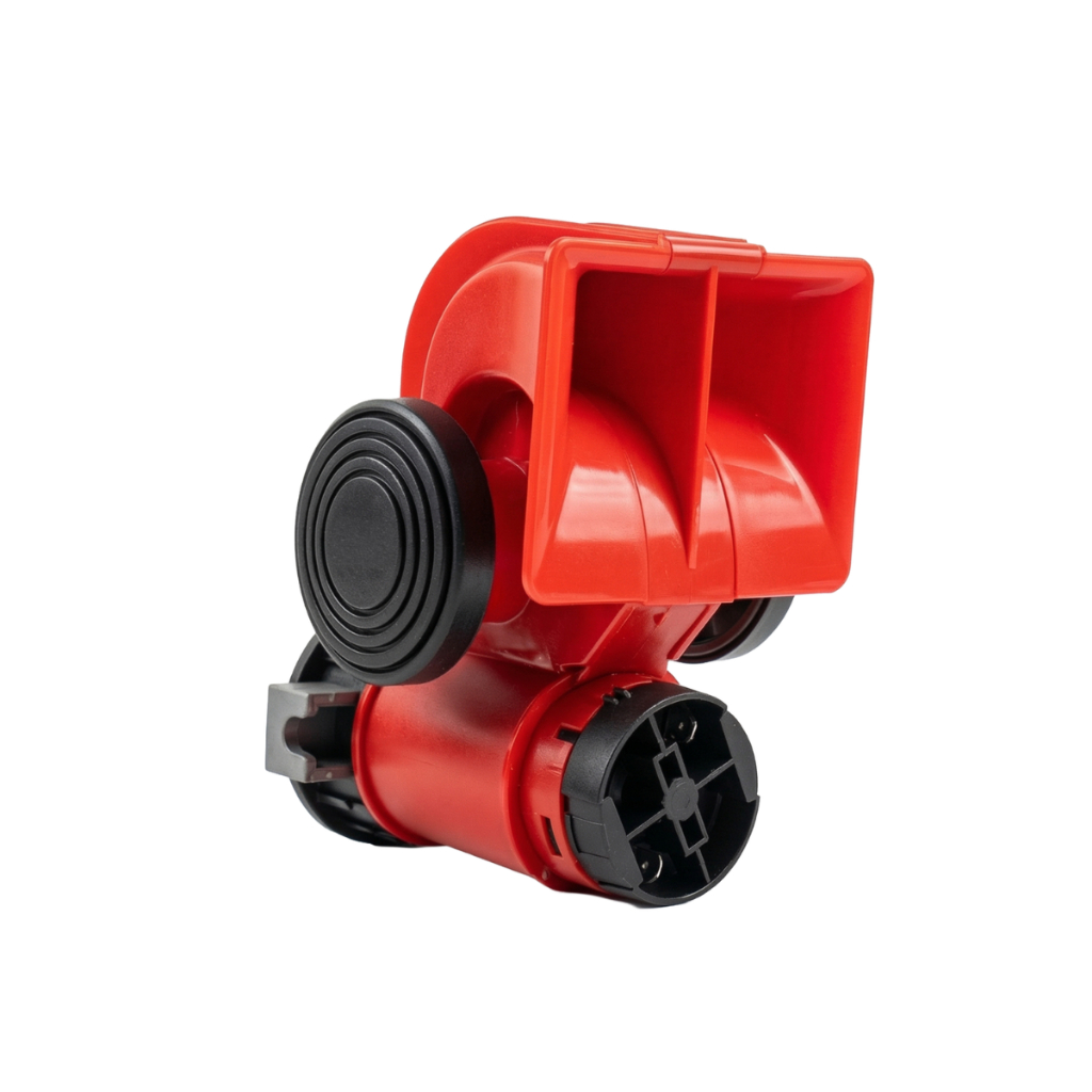 Mini Corneta tipo Marítima Caracol a Ar com Compressor Acoplado 12v - DNI8007