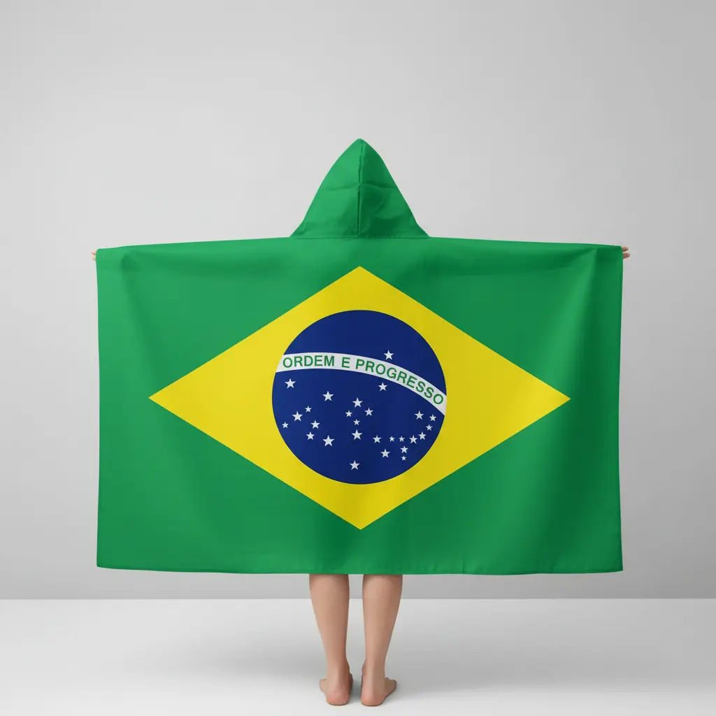 Bandeira Do Brasil Com Toca 90x150 Copa Do Mundo