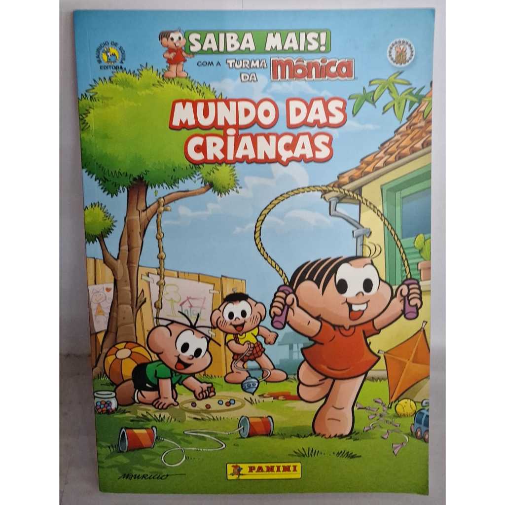 HQ O Mundo das Crianças Saiba Mais com a Turma da Mônica
