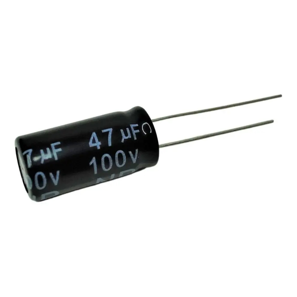 Capacitor Bipolar 47uF 100V Para Driver Corneta Divisor Frequência