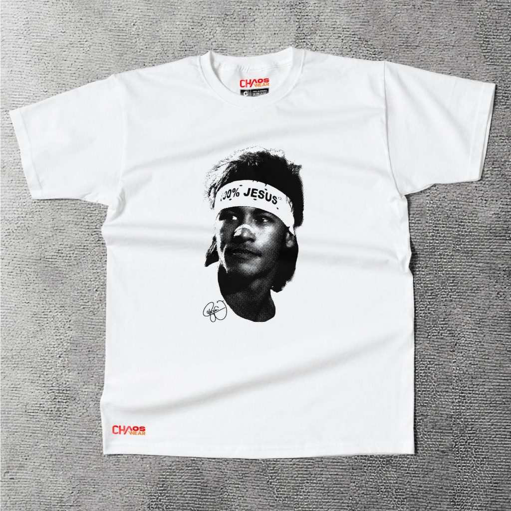 Camiseta Neymar 100% Jesus Streetwear Estampa Premium Unissex Casual Oversized Masculina Feminina