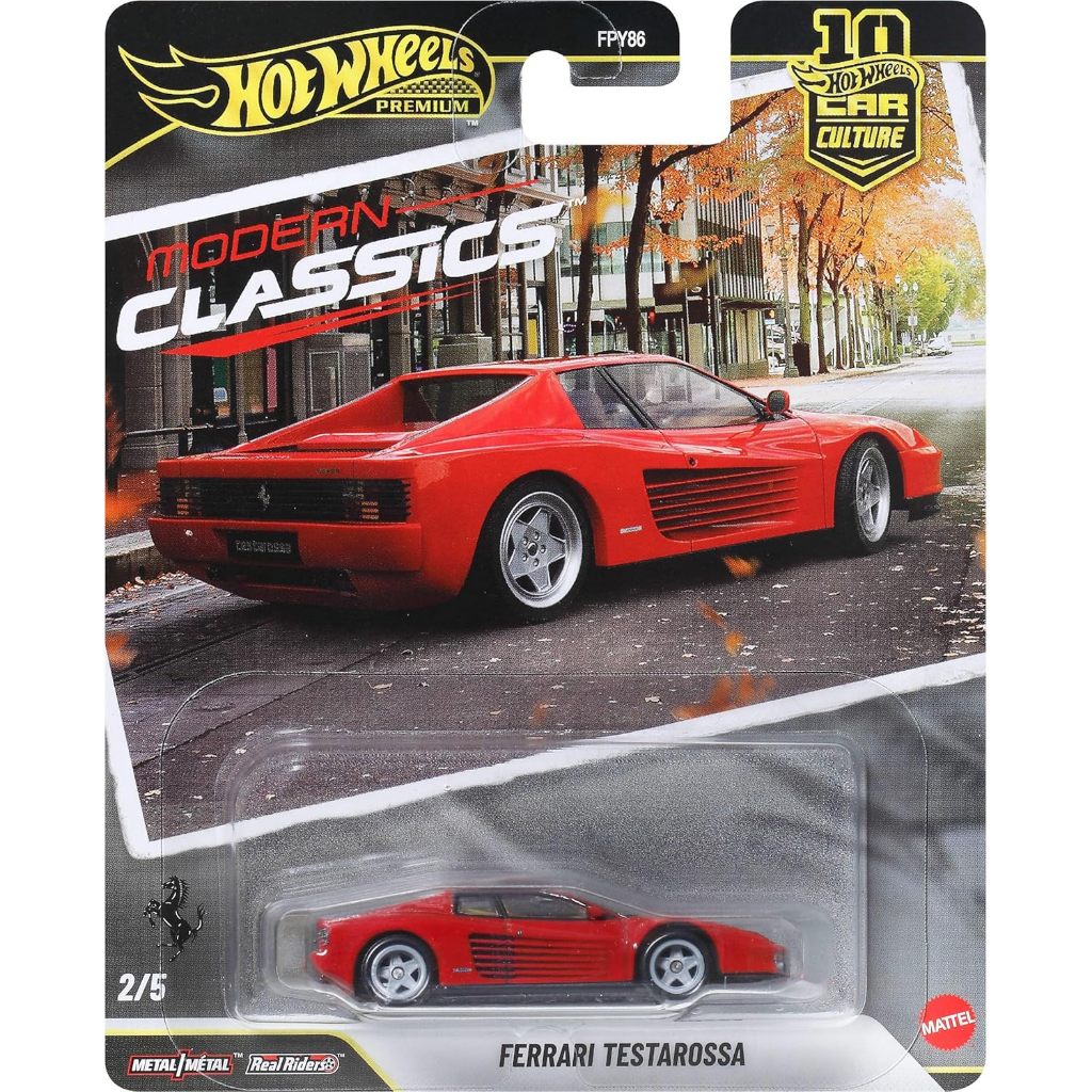 Hot Wheels Premium Ferrari Testarossa