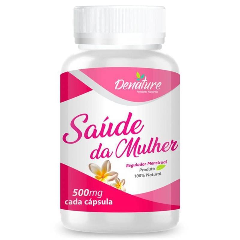 Saúde Feminina 500mg 60 Cápsulas Saúde Da Mulher