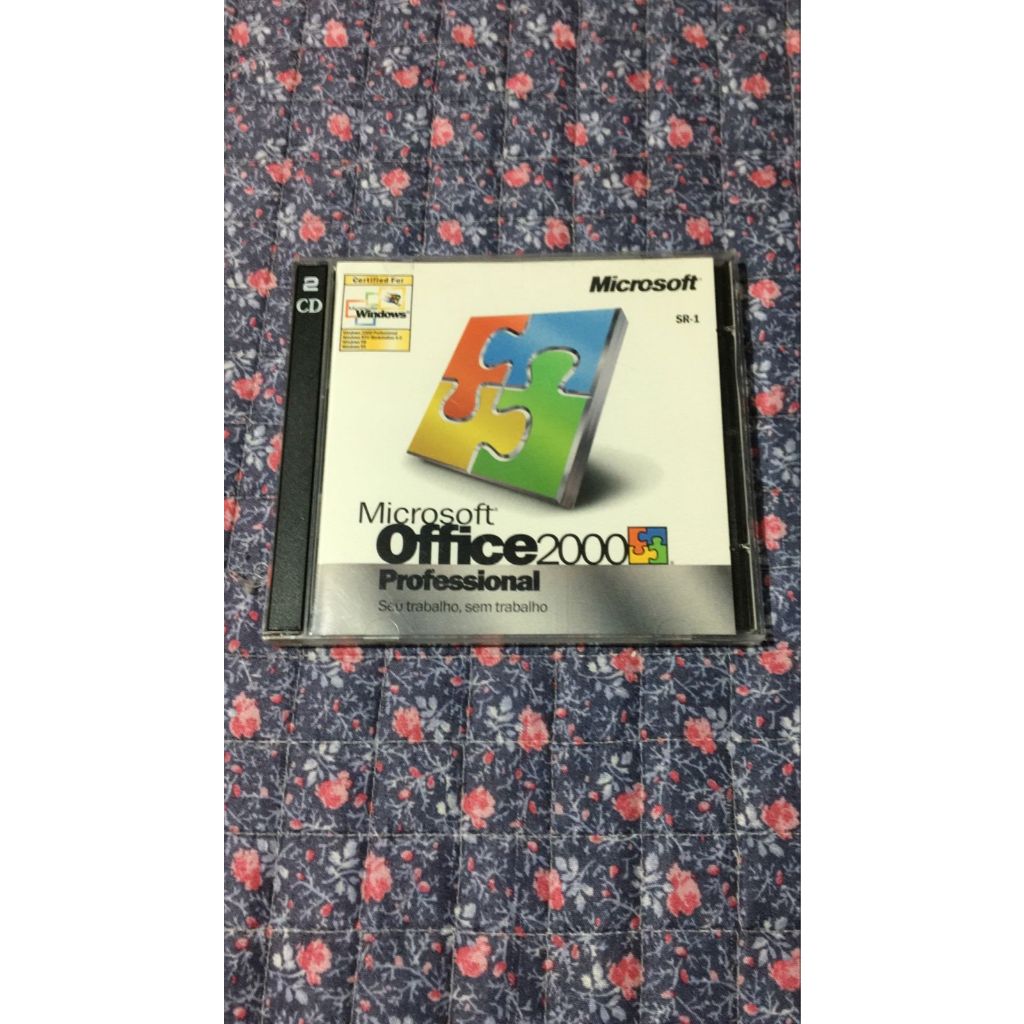 Microsoft Office 2000 Professional SR-1 CD ORIGINAL