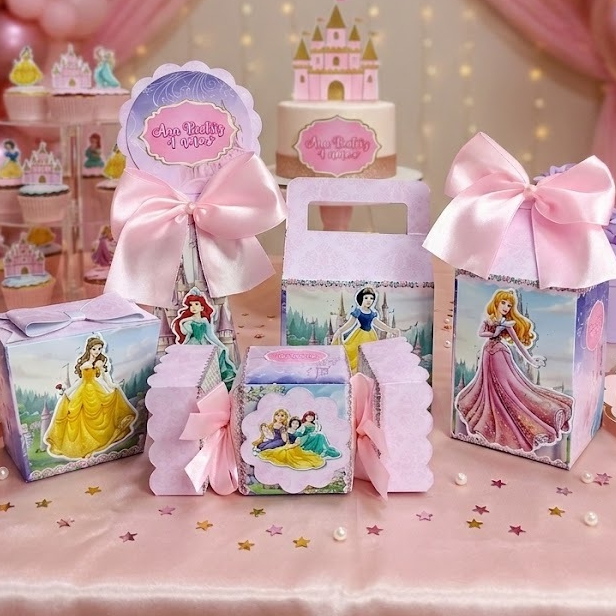 ENVIO RÁPIDO Kit Festa Pegue e Monte Princesas Adultas Personalizado | Lembrancinhas Aniversário Fest