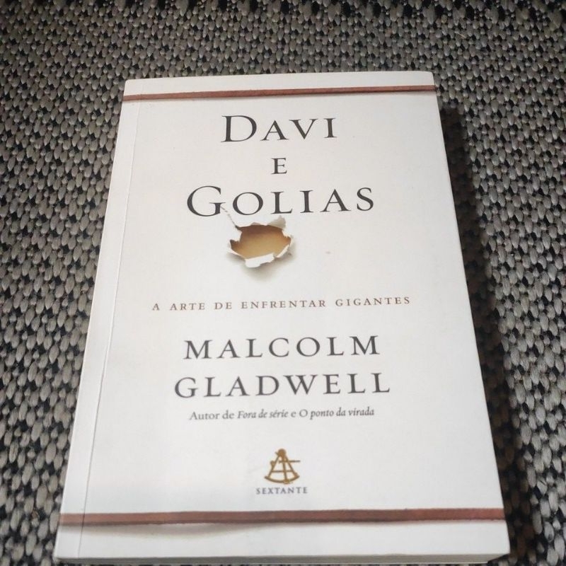 Livro usado Davi e Golias A Arte de Enfrentar Gigantes por Malcolm Gladwell