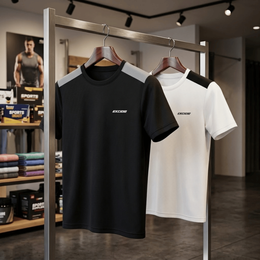 Kit 2 Camisas Dry Fit Masculina Academia Treino Corrida Fitness Manga Curta Confortável Estiloso
