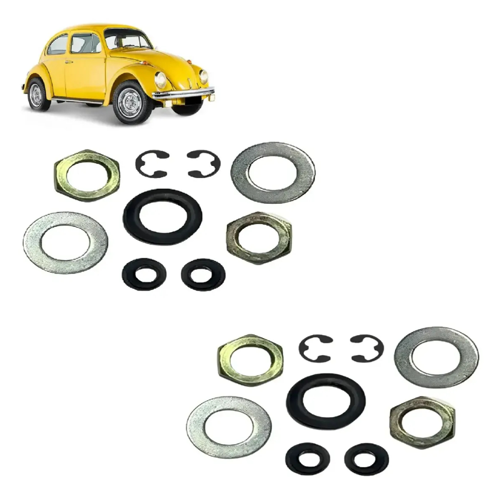 2 Reparo Do Liame Limpador P/ Brisa Vw Fusca 1500 1600 1810
