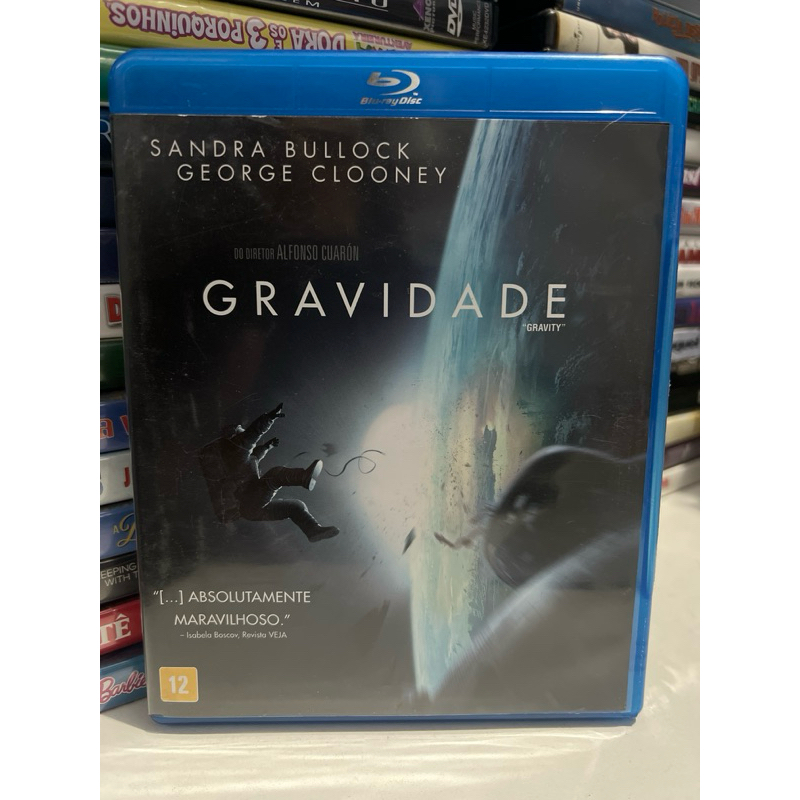 Blu-ray Gravidade Gravity Sandra Bullock George Clooney