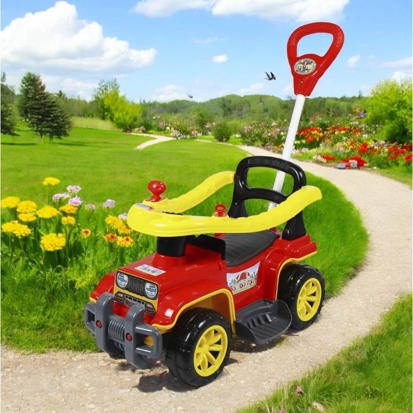 Quadriciclo Infantil Passeio Pedal Guia Empurrar Seguro Conforto Durável Vários Modelos Brinquedo Criança