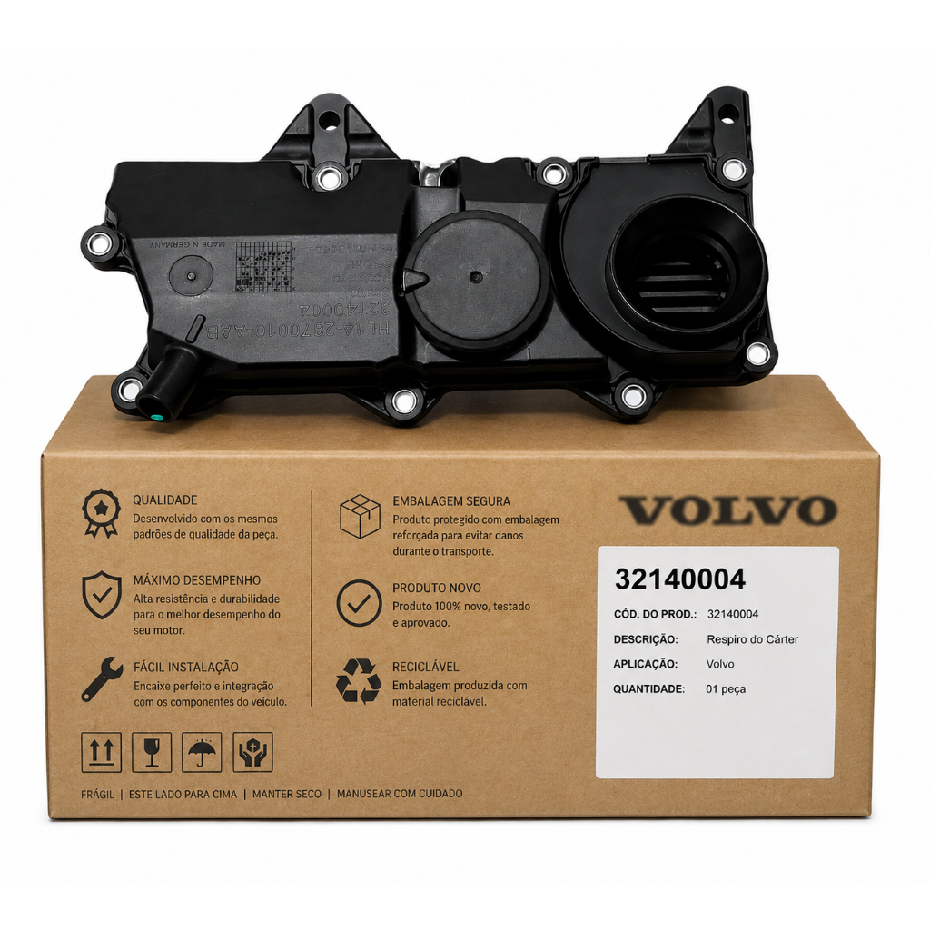 Tampa Válvula Pcv Para Volvo Xc40 Xc60 Xc90 S60 S90 V60