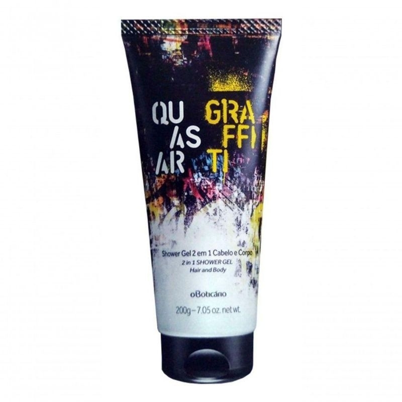 Shower Gel 2em1 Quasar Graffiti 200ml(LEIA DESCRIÇÃO