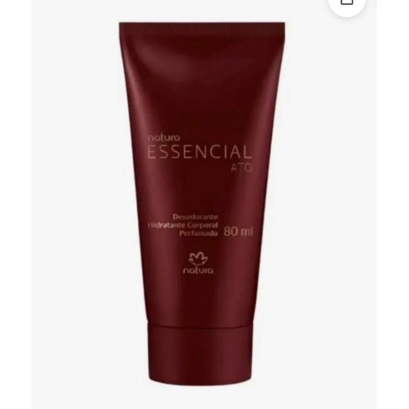 Essencial Ato Desodorante Hidratante Corporal Perfumado Feminino 80ml (Natura Original)