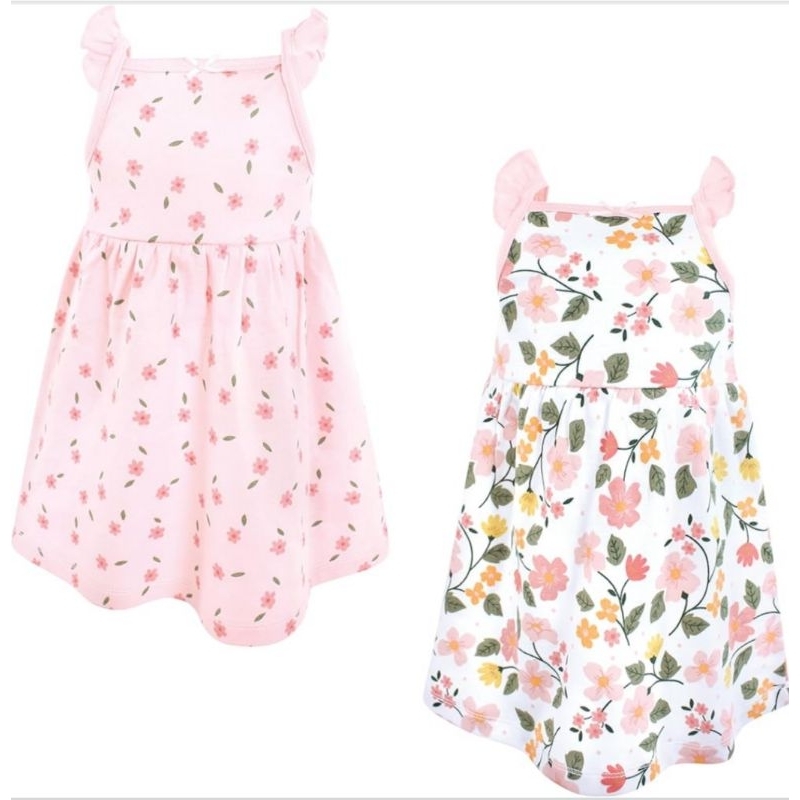 Vestido infantil Hudson Baby importado 100% algodão menina estampas variadas