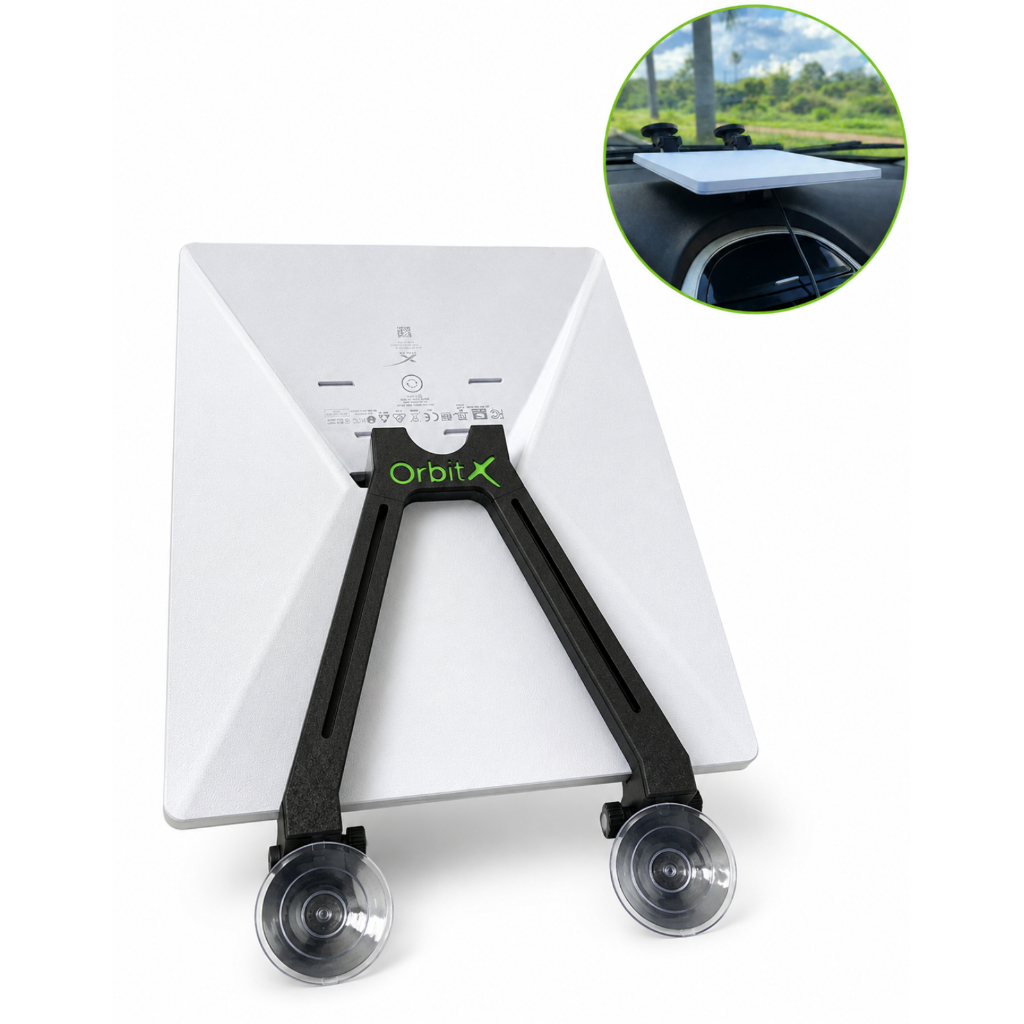 Suporte De Painel Starlink Mini Com Ventosas Eva Protetor