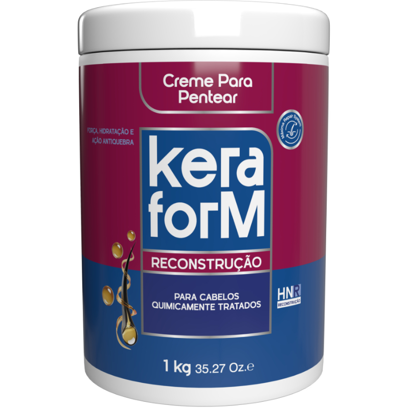 Creme de Pentear Keraform Reconstrução 1kg - Skafe