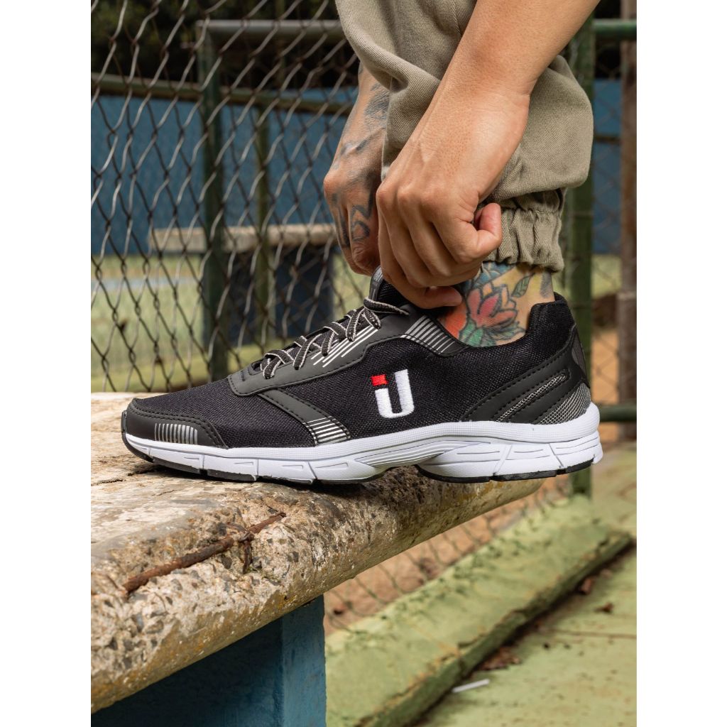 Tênis Masculino Esportivo Caminhada Academia Leve Confortável Casual Running Várias Cores Promoção