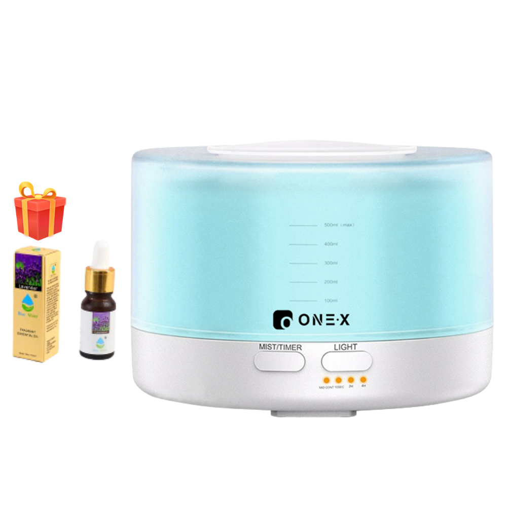 Umidificador de ar, Limpeza, aumento da umidade Difusor De Ar + Essências Aromatizador Oleo Essencial Ultrassonico 500ml