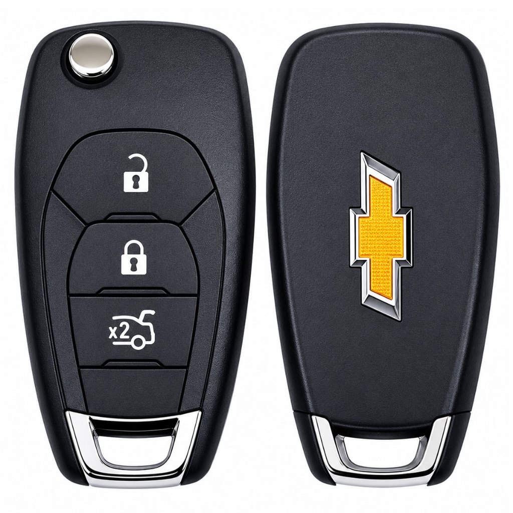 Carcaça Chave Canivete Chevrolet Onix Prisma Spin S10 3 Bts