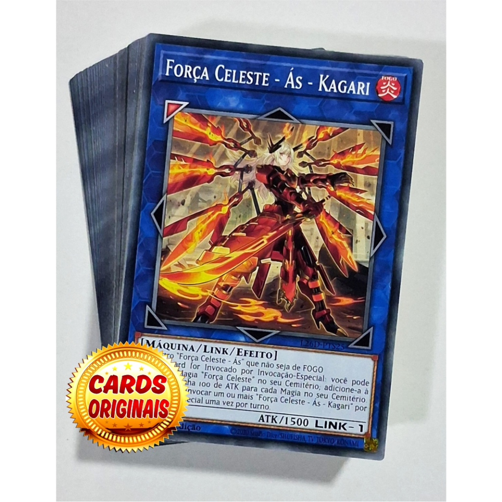 Yugioh Deck Sky Striker - Cartas Originais