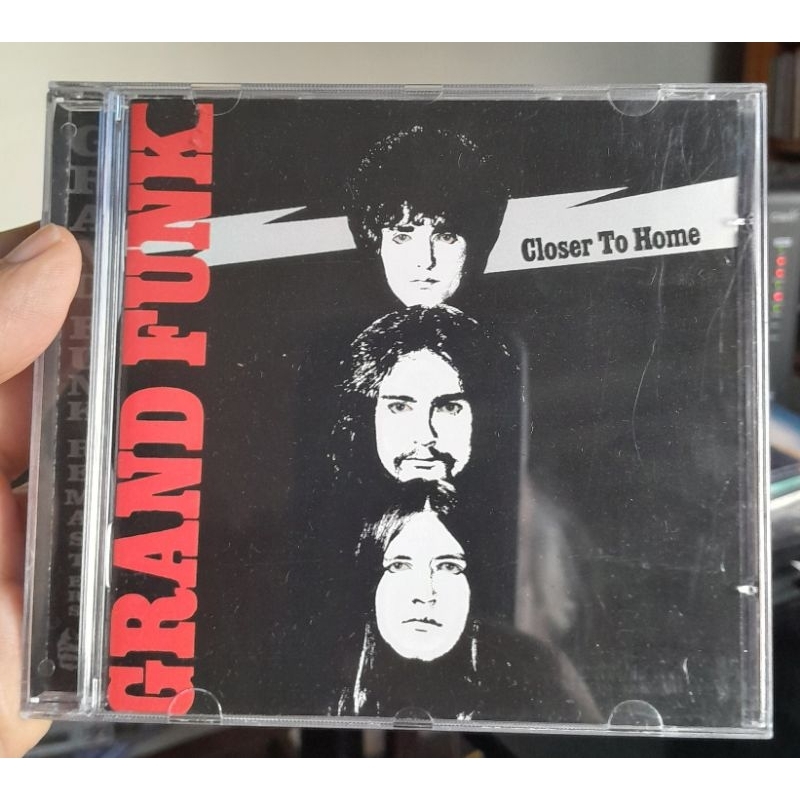 CD GRAND FUNK - CLOSER TO HOME - IMPORTADO,  EUA, REMASTERIZADO 4 MÚSICAS BÔNUS.