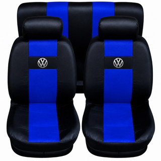 Capa Para Banco de Carro em Tecido Colorido Automotivo Para Fox Golf Bora Polo Gol Voyage…