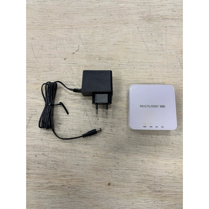 ONU GPON Multilaser Pro RE808 Bridge 1GE Fibra Óptica Gigabit Anatel Original COM FONTE