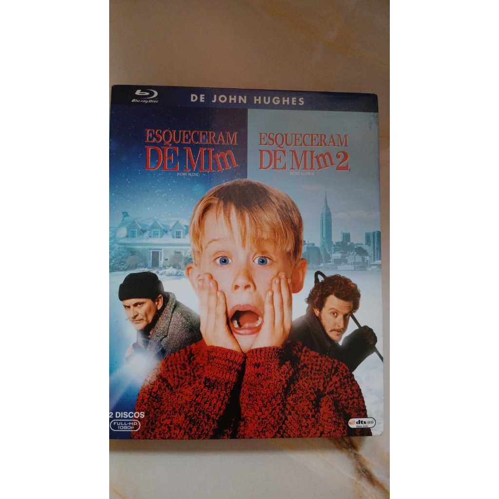 BLURAY ESQUECERAM DE MIM 1 E 2 - ORIGINAL CONSERVADO 2 DISCOS + LUVA