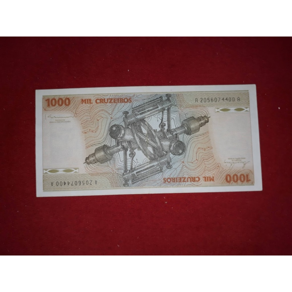 Cedula Colecionável C 154 1000 Cruzeiros 1979 - SOBFE