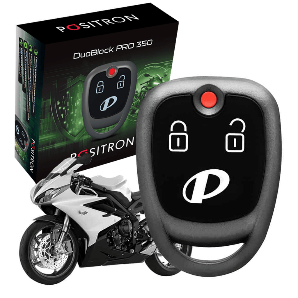 Alarme Automotivo Moto Positron Duoblock Pro 350 G8 Universal Presenca