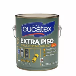 Tinta Eucatex Extra Piso 3,6L Alta Resistência Fosca