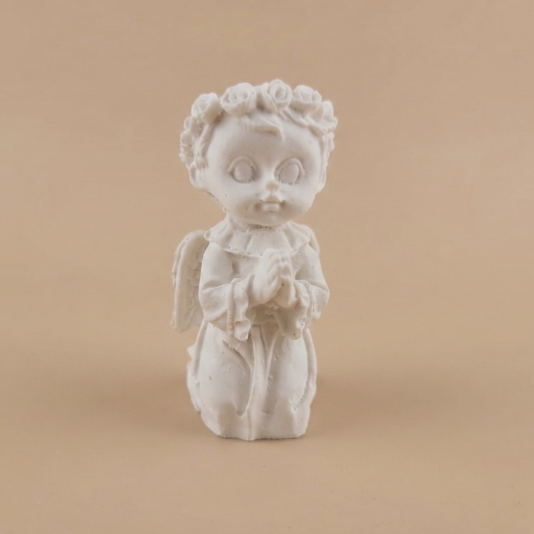 Anjo 3D C/10 Und Religioso  Batizado Decoração Lembrancinha Batizado Crisma Primeira Comunhão Maternidade