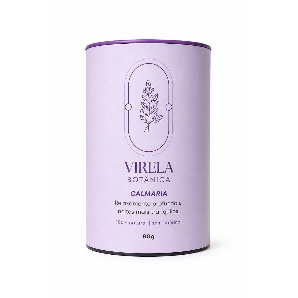 Imagem Virela Chá Calmante Natural para  dormir bem 80g