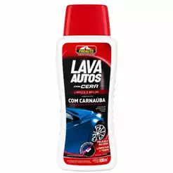 Lava Autos com Cera Carnaúba Proauto 500ml – Shampoo Automotivo para Limpeza, Brilho e Proteção