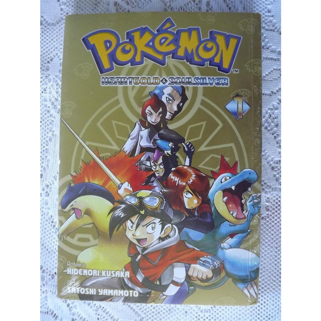 Mangá Pokémon Heart Gold e Soul Silver 01 - em português
