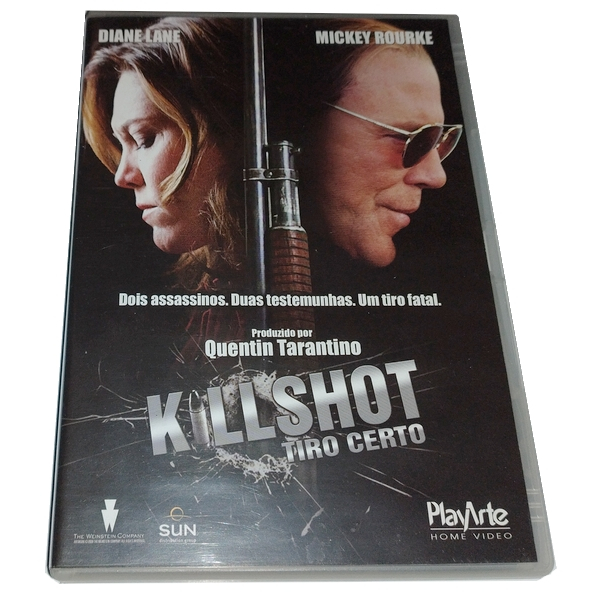 Dvd Killshot - Tiro Certo (semi-novo)
