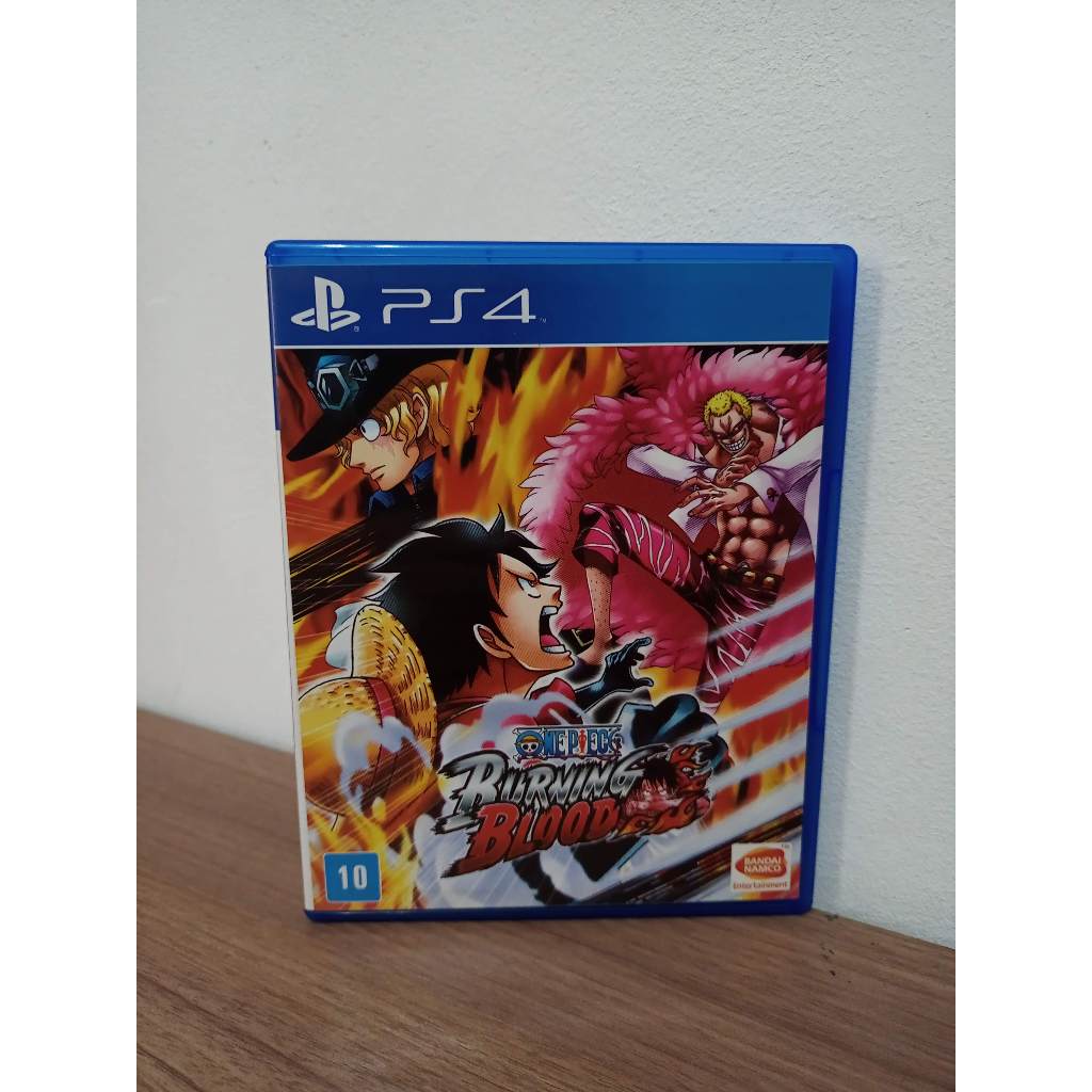 Jogo One Piece Burning Blood Ps4 Usado Mídia Física