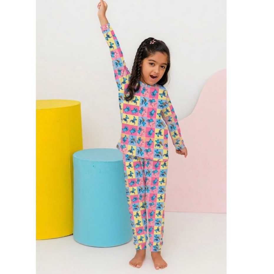 Pijama Infantil Menina Manga Comprida Pijama Infantil longo Menina Roupa Infantil Feminina