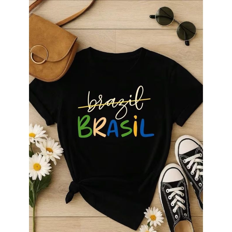 Camiseta T-shirt do Brasil Copa do Mundo 2026