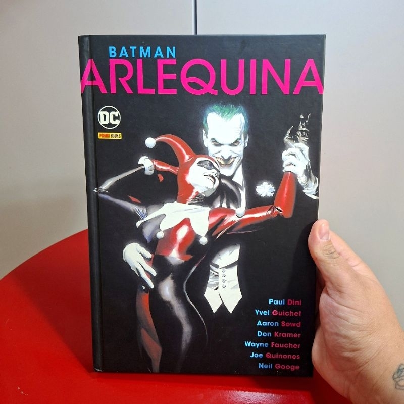 Livro HQ Graphic Novel DC Batman & Arlequina | Panini Books