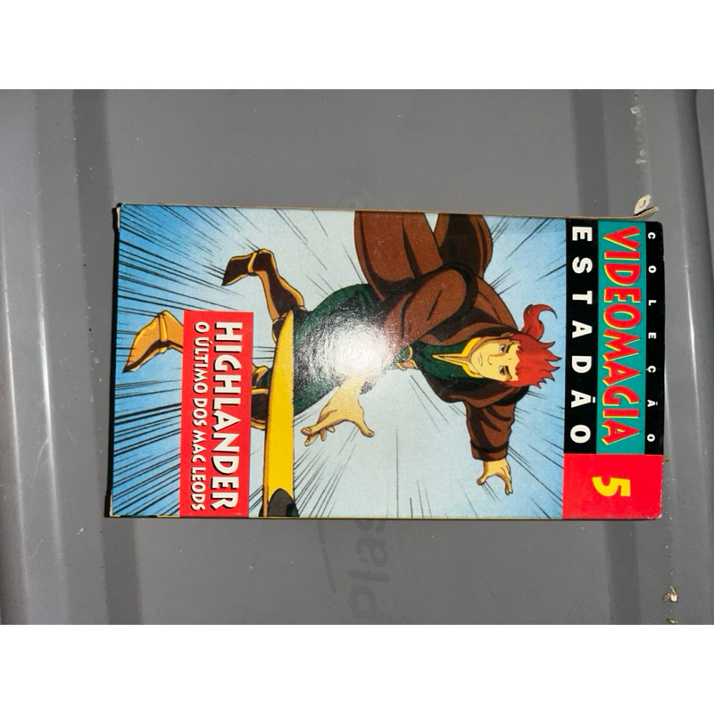 Fita Cassete Vhs Filme Highlander O Ultimo dos Mac Leods Video Magia Estadão Numero 5! Original