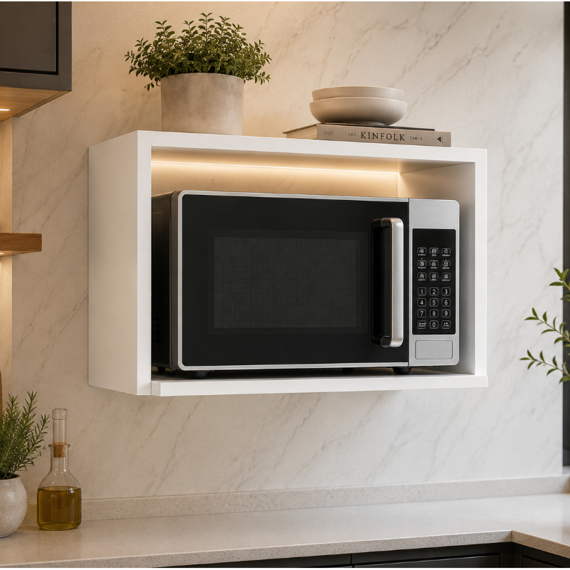 Suporte Nicho Para Microondas e Forno Elétrico