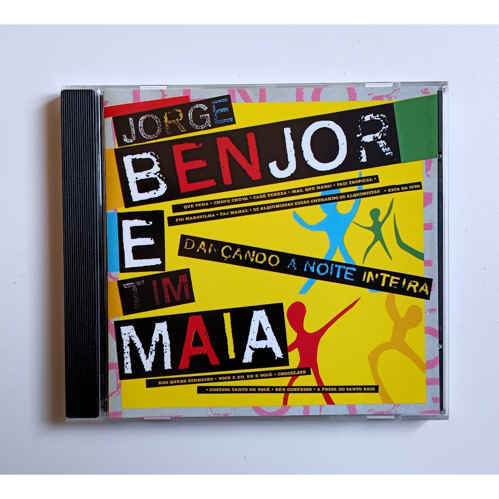 CD Jorge BenJor e Tim Maia - Dançando a Noite Inteira