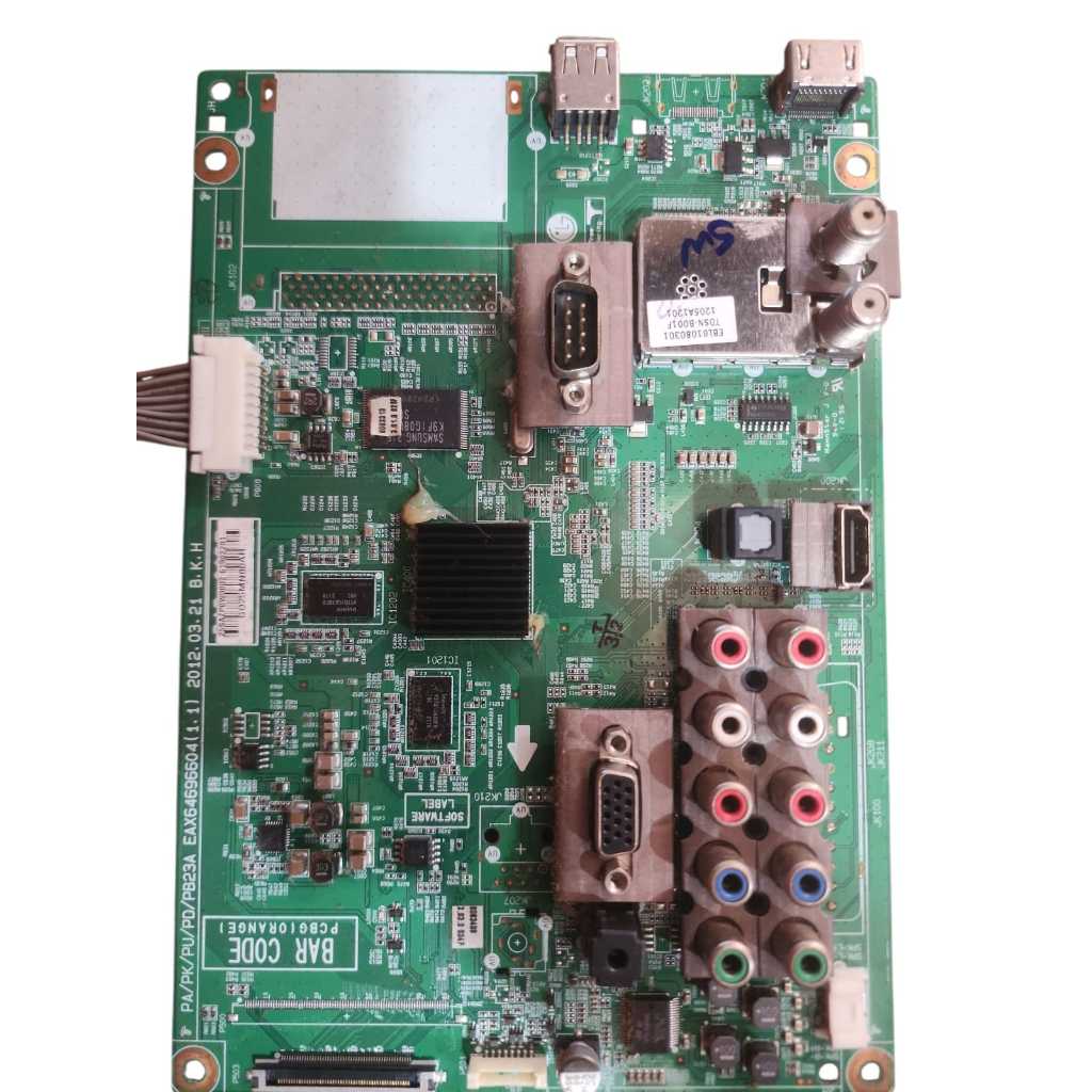 placa principal compativel com tv 50pa4500 usada funcionando ok