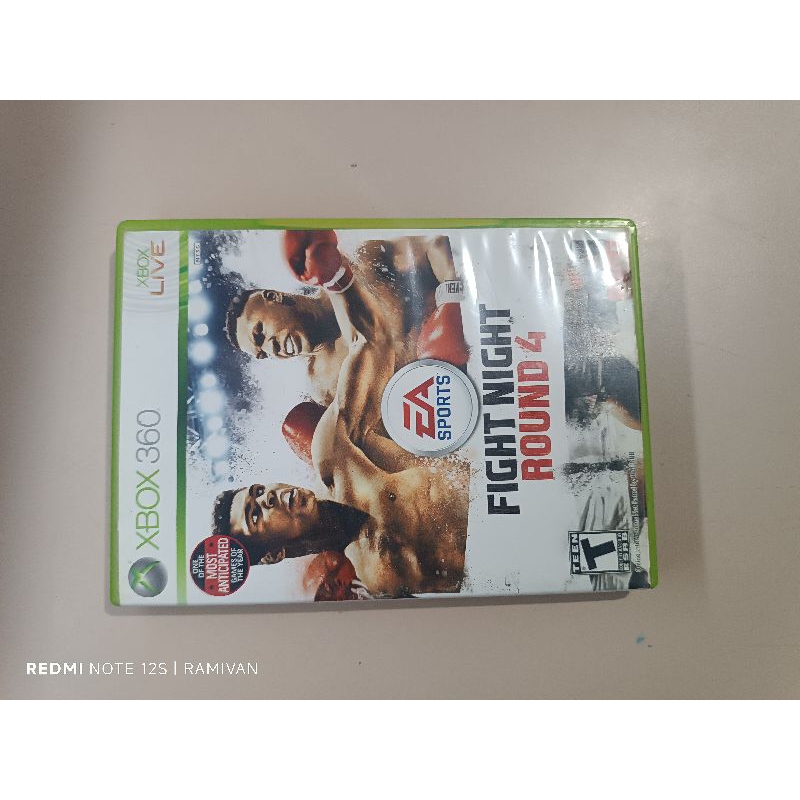 FIGHT NIGHT ROUND 4 ORIGINAL XBOX 360