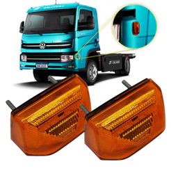 Par Lanterna Lateral Seta Dianteira Led Vw Delivery 2018 24 Volts