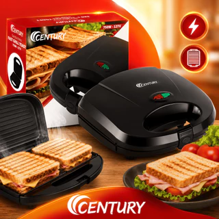 Sanduicheira Fast Grill Toast 127/220V Grill Antiaderente Rápido Preto Resistente Misto Quente Croca