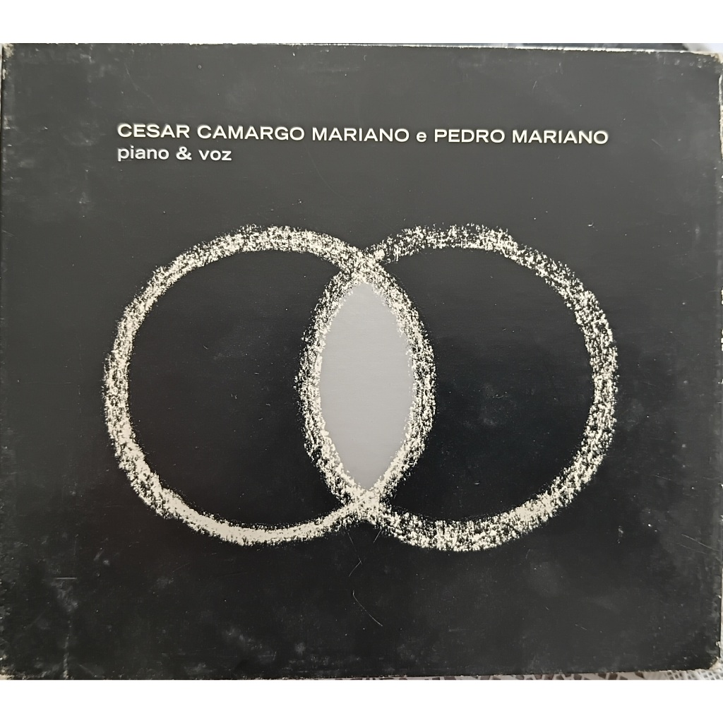 cd Cesar Camargo Mariano e Pedro Mariano -piano e voz