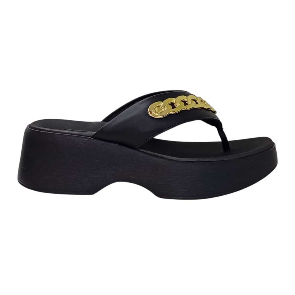 Tamanco Sandália Moleca Anabela Conforto Tamanco Chinelo 5503